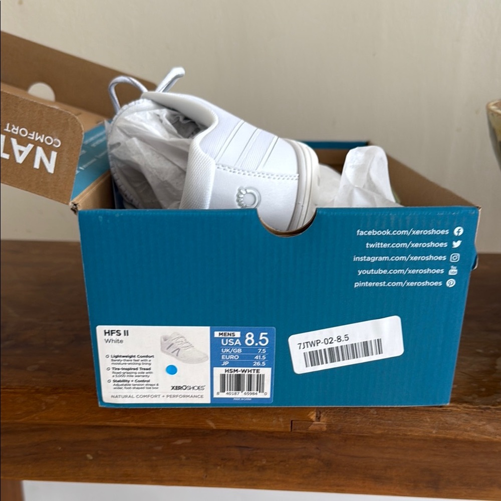 Xero Men's HFS II White Athletic Shoes